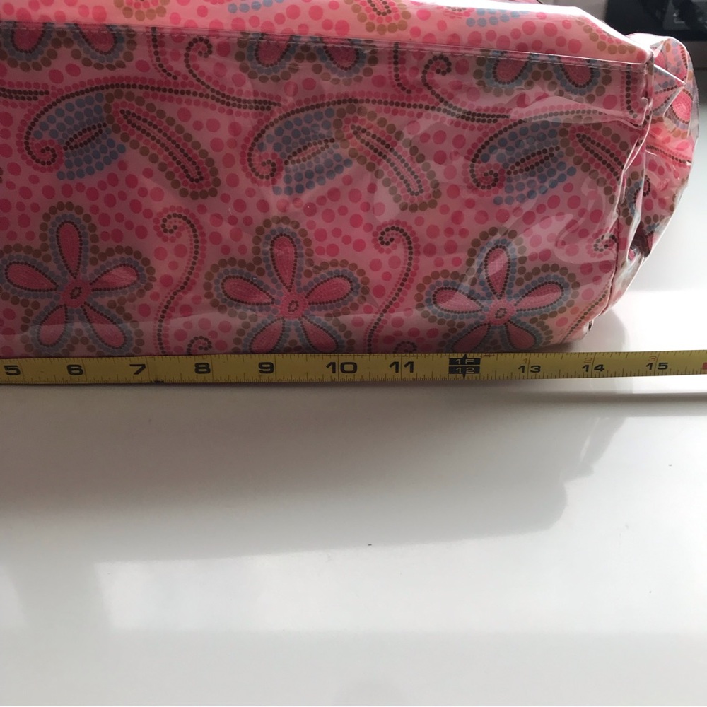 Pink Floral Pattern Shoulder Bag - Picture 10 of 15